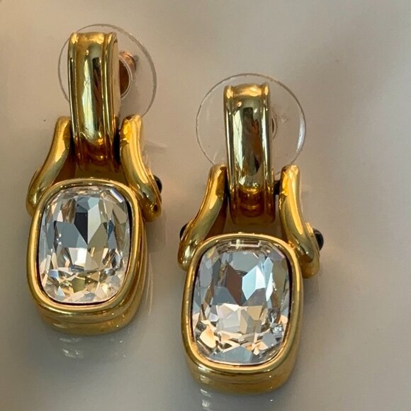 SWAROVSKI, CRAFT RHINESTONE EARRINGS COLLECTION (3) - Picture 3 of 10